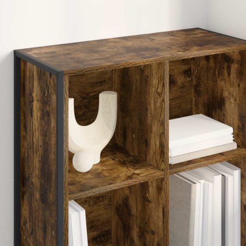  Könyvespolc Füstös tölgy 99.5 x 30 x 108.5 cm Faanyag