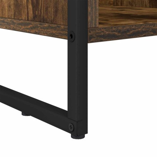  Könyvespolc Füstös tölgy 99.5 x 30 x 108.5 cm Faanyag