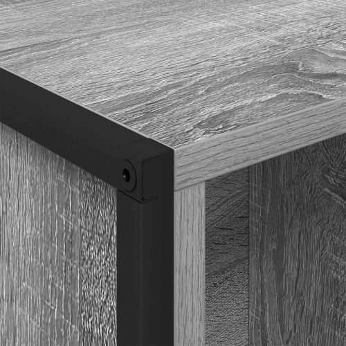  Könyvespolc Szürke Sonoma 99.5 x 30 x 108.5 cm Faanyag