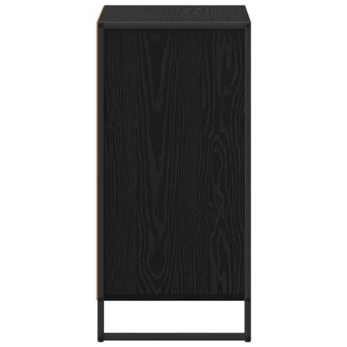  Széf fiókkal Fekete tölgy 42 x 36 x 75.5 cm Faanyag