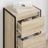  Széf fiókkal Sonoma 42 x 36 x 75.5 cm Faanyag