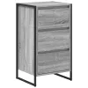  Széf fiókkal Szürke Sonoma 42 x 36 x 75.5 cm Faanyag