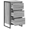  Széf fiókkal Szürke Sonoma 42 x 36 x 75.5 cm Faanyag