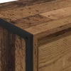  Széf fiókkal Öreg fa 42 x 36 x 75.5 cm Faanyag