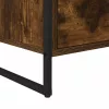  Széf fiókkal Füstös tölgy 79 x 36 x 75.5 cm Faanyag