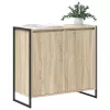  Oldalsó szekrény Sonoma 79 x 36 x 75 cm Faanyag