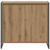  Oldalsó szekrény Művészi tölgy 79 x 36 x 75 cm Faanyag