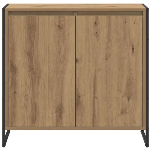  Oldalsó szekrény Művészi tölgy 79 x 36 x 75 cm Faanyag