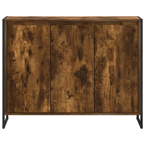  Oldalsó szekrény Füstös tölgy 96,5 x 30 x 75 cm Faanyag