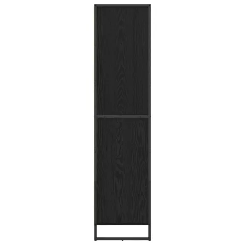  Könyvespolc fiókkal Fekete tölgy 43 x 36 x 150,5 cm Faanyag