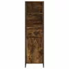  Könyvespolc fiókkal Füstös tölgy 43 x 36 x 150,5 cm Faanyag