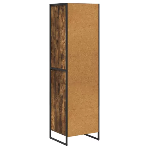  Könyvespolc fiókkal Füstös tölgy 43 x 36 x 150,5 cm Faanyag
