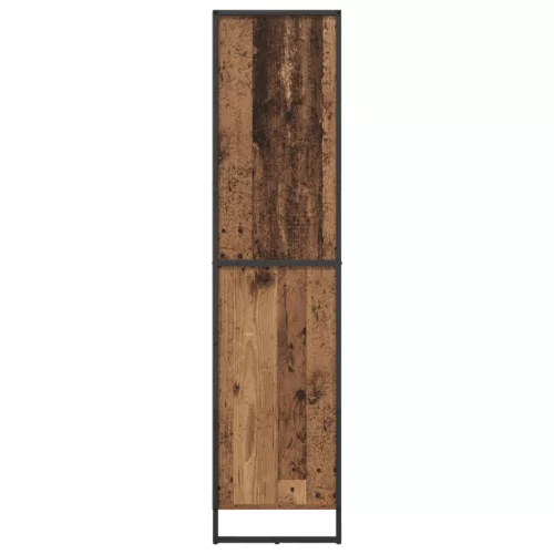  Könyvespolc fiókkal Öreg fa 43 x 36 x 150,5 cm Faanyag