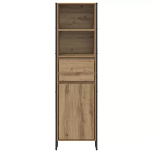  Könyvespolc fiókkal Művészi tölgy 43 x 36 x 150,5 cm Faanyag