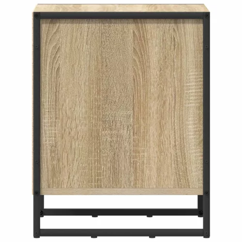  Éjjeli asztal 2 pcs Sonoma 39.5 x 30 x 50 cm Faanyag