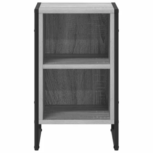  Éjjeli asztal 2 pcs Szürke Sonoma 39.5 x 30 x 50 cm Faanyag