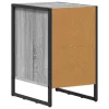  Éjjeli asztal 2 pcs Szürke Sonoma 39.5 x 30 x 50 cm Faanyag