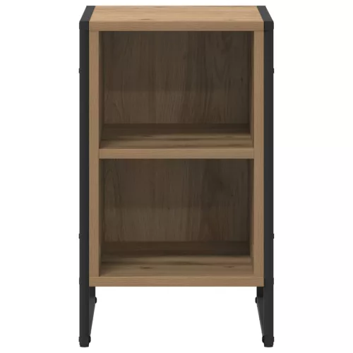  Éjjeli asztal 2 pcs Művészi tölgy 39.5 x 30 x 50 cm Faanyag