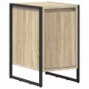  Éjjeli asztal 2 pcs Sonoma 39,5 x 30 x 50 cm Faanyag