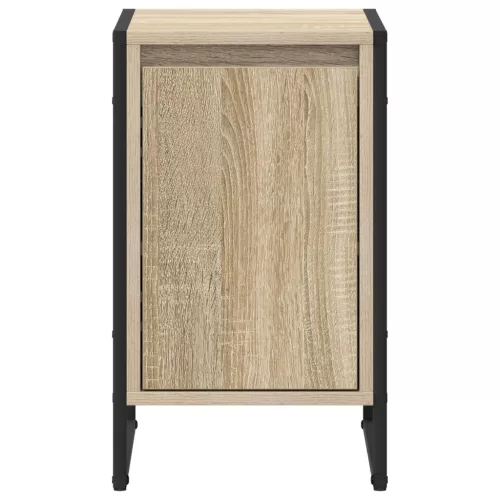  Éjjeli asztal 2 pcs Sonoma 39,5 x 30 x 50 cm Faanyag