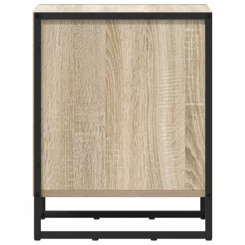  Éjjeli asztal 2 pcs Sonoma 39,5 x 30 x 50 cm Faanyag