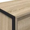  Éjjeli asztal 2 pcs Sonoma 39,5 x 30 x 50 cm Faanyag