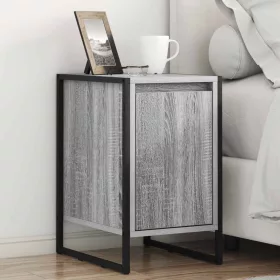    Éjjeli asztal 2 pcs Szürke Sonoma 39,5 x 30 x 50 cm Faanyag