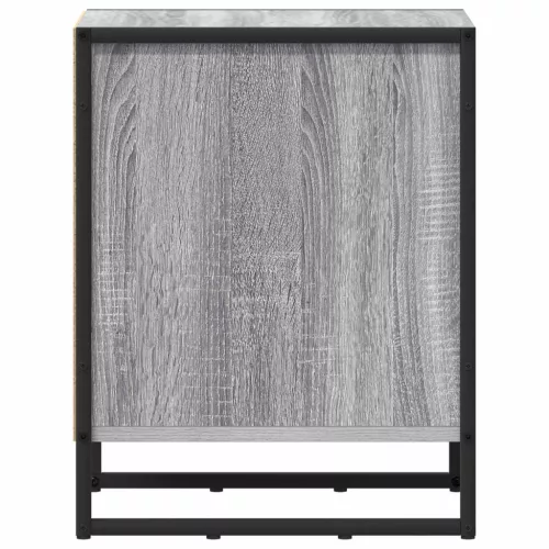  Éjjeli asztal 2 pcs Szürke Sonoma 39,5 x 30 x 50 cm Faanyag