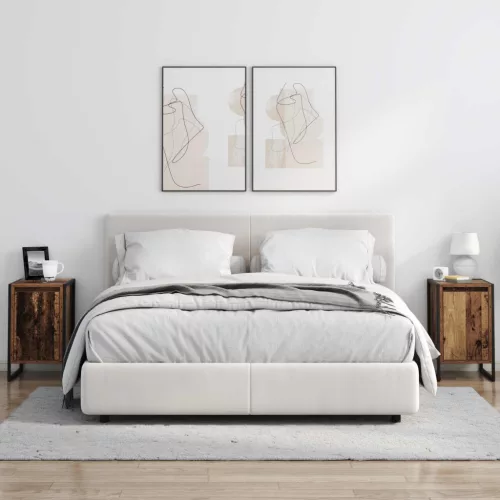  Éjjeli asztal Öreg fa 39,5 x 30 x 50 cm Faanyag