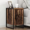 Éjjeli asztal 2 pcs Öreg fa 39,5 x 30 x 50 cm Faanyag