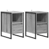  Éjjeli asztal 2 pcs Szürke Sonoma 39,5 x 30 x 50 cm Faanyag