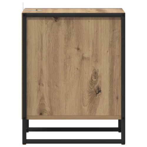  Éjjeli asztal fiókkal Művészi tölgy 39,5 x 30 x 50 cm Faanyag