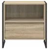  Éjjeli asztal fiókkal 2 pcs Sonoma 50 x 39,5 x 50 cm Faanyag