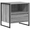  Éjjeli asztal fiókkal Szürke Sonoma 50 x 39,5 x 50 cm Faanyag