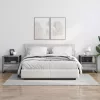 Éjjeli asztal 2 pcs Szürke Sonoma 50 x 39,5 x 50 cm Faanyag