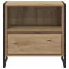  Éjjeli asztal fiókkal Művészi tölgy 50 x 39,5 x 50 cm Faanyag