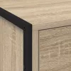  Éjjeli asztal fiókkal 2 pcs Sonoma 50 x 39.5 x 50 cm Faanyag