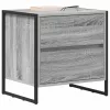  Éjjeli asztal fiókkal Szürke Sonoma 50 x 39.5 x 50 cm Faanyag