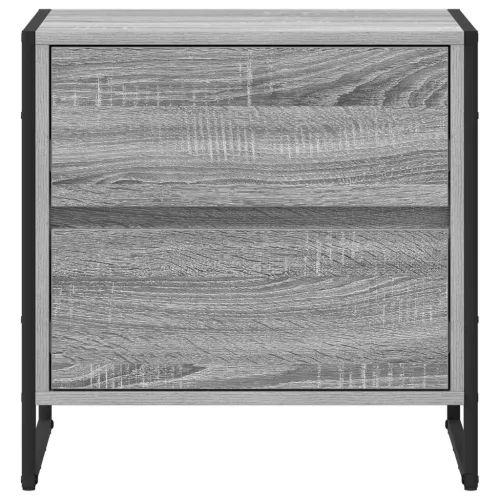  Éjjeli asztal fiókkal Szürke Sonoma 50 x 39.5 x 50 cm Faanyag