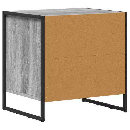  Éjjeli asztal fiókkal Szürke Sonoma 50 x 39.5 x 50 cm Faanyag