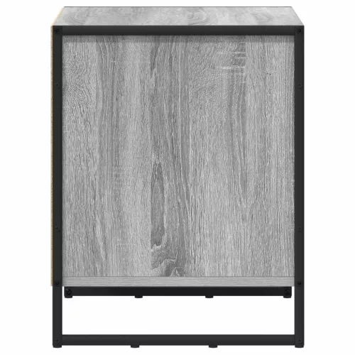  Éjjeli asztal 2 pcs Szürke Sonoma 50 x 39.5 x 50 cm Faanyag