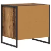  Éjjeli asztal fiókkal Öreg fa 50 x 39.5 x 50 cm Faanyag