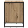  Éjjeli asztal 2 pcs Művészi tölgy 50 x 39.5 x 50 cm Faanyag