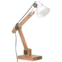 VID fehér kerek ipari asztali lámpa  E27 - 58 x 18 x 90 cm