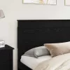  Fejtámla fejtámlával Fekete tölgy 200 cm Faanyag