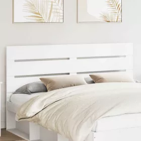  Fejtámla fejtámlával Fehér 180 cm Faanyag