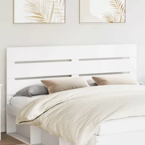  Fejtámla fejtámlával Fehér 180 cm Faanyag