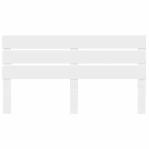  Fejtámla fejtámlával Fehér 180 cm Faanyag