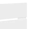  Fejtámla fejtámlával Fehér 180 cm Faanyag