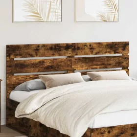  Fejtámla fejtámlával Füstölt tölgy 160 cm Faanyag